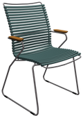 HOUE CLICK Outdoor Dining Chair w/Armrests - Tall Back - Procure Décor