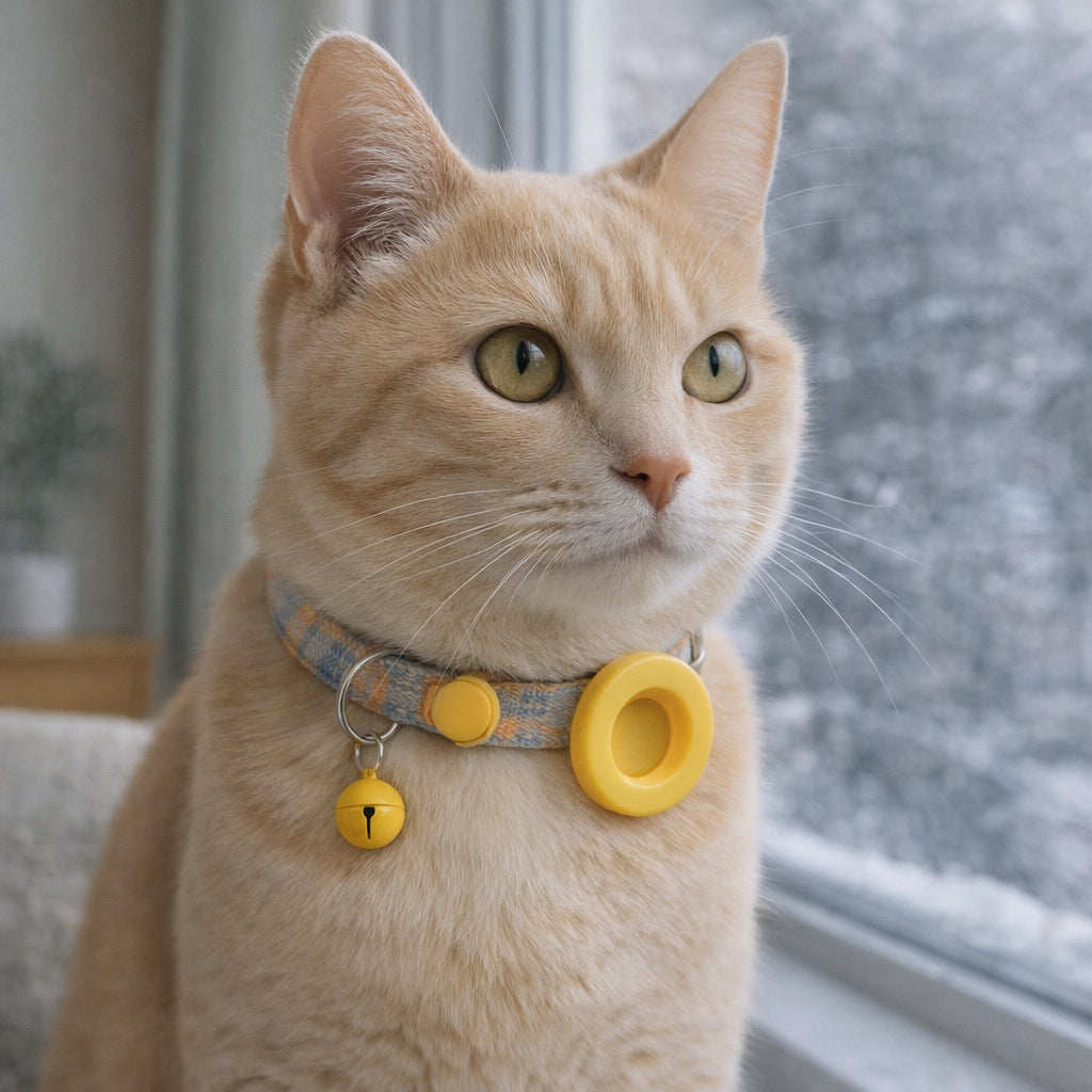 collier chat airtag anti etranglement