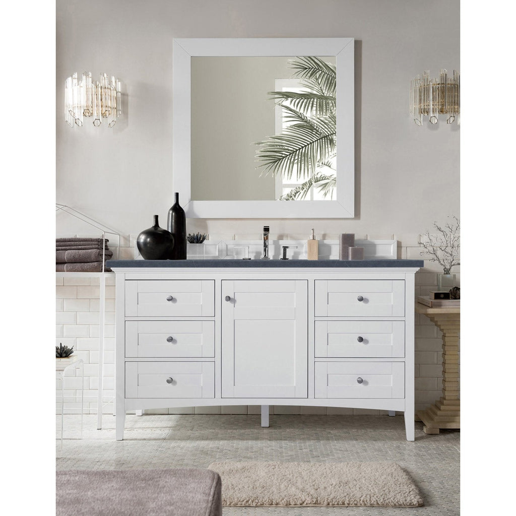 James Martin Vanities Palisades 60" Single Vanity - 527-V60S-BW-3AF