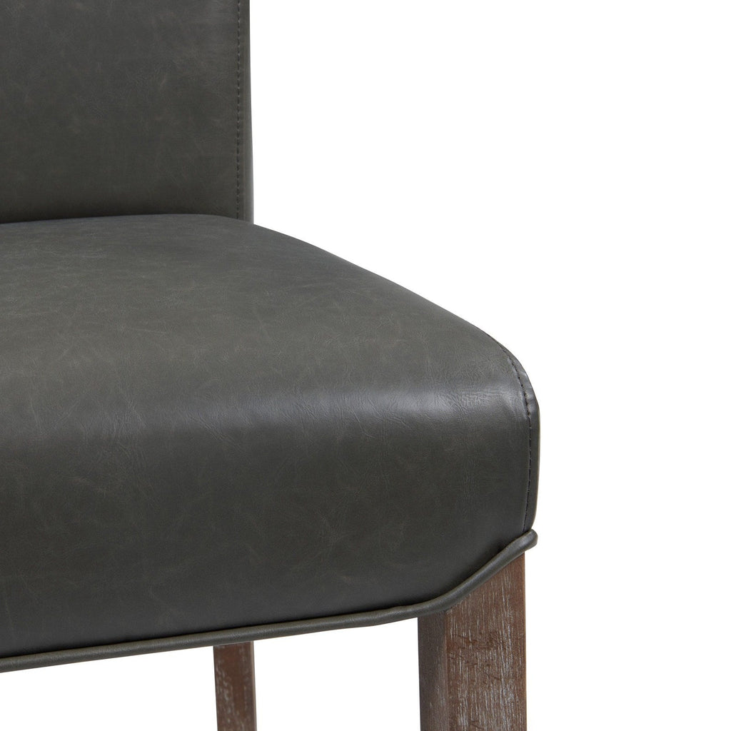 New Pacific Direct Beverly Hills Bonded Leather Chair, (Set of 2)  - 198235B-V04