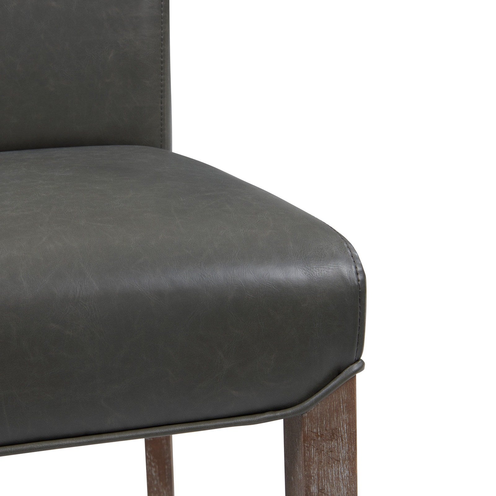 New Pacific Direct Beverly Hills Bonded Leather Chair, (Set of 2)  - 198235B-V04