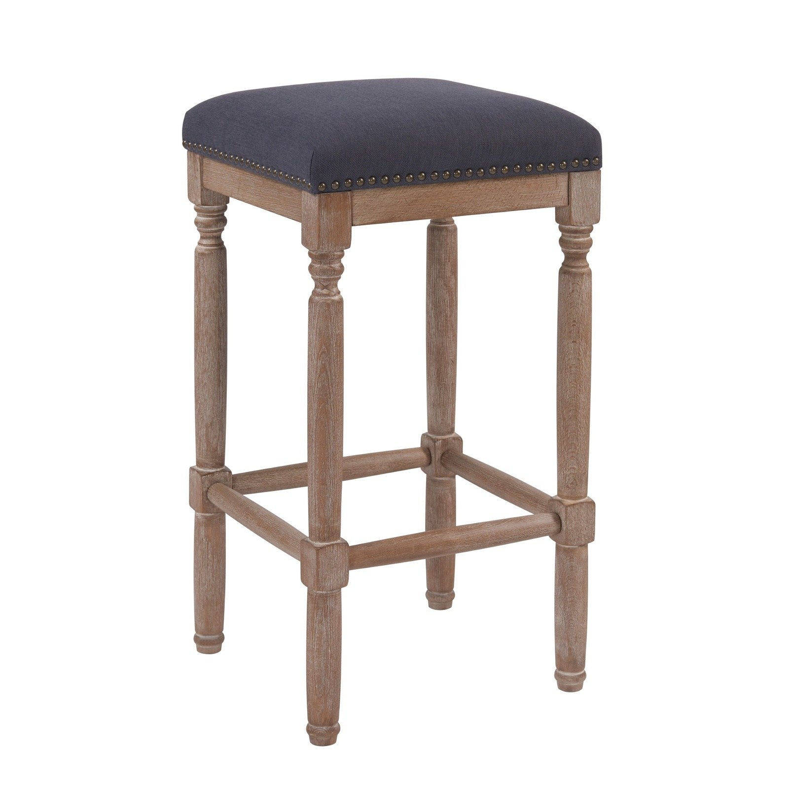 New Pacific Direct Ernie Fabric Counter Stool, (Set of 2)  - 3900052-393