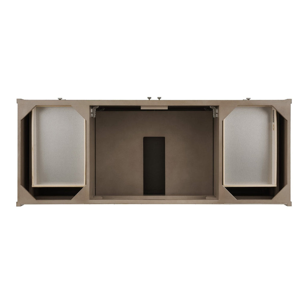 James Martin Vanities Chicago 60" Single Vanity - 305-V60S-WWW-3AF