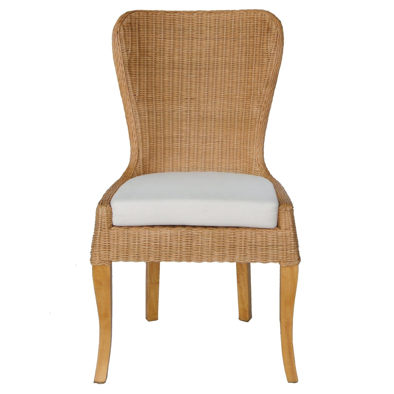 New Pacific Direct Sophie Rattan Dining Chair, (Set of 2)  - 2400014