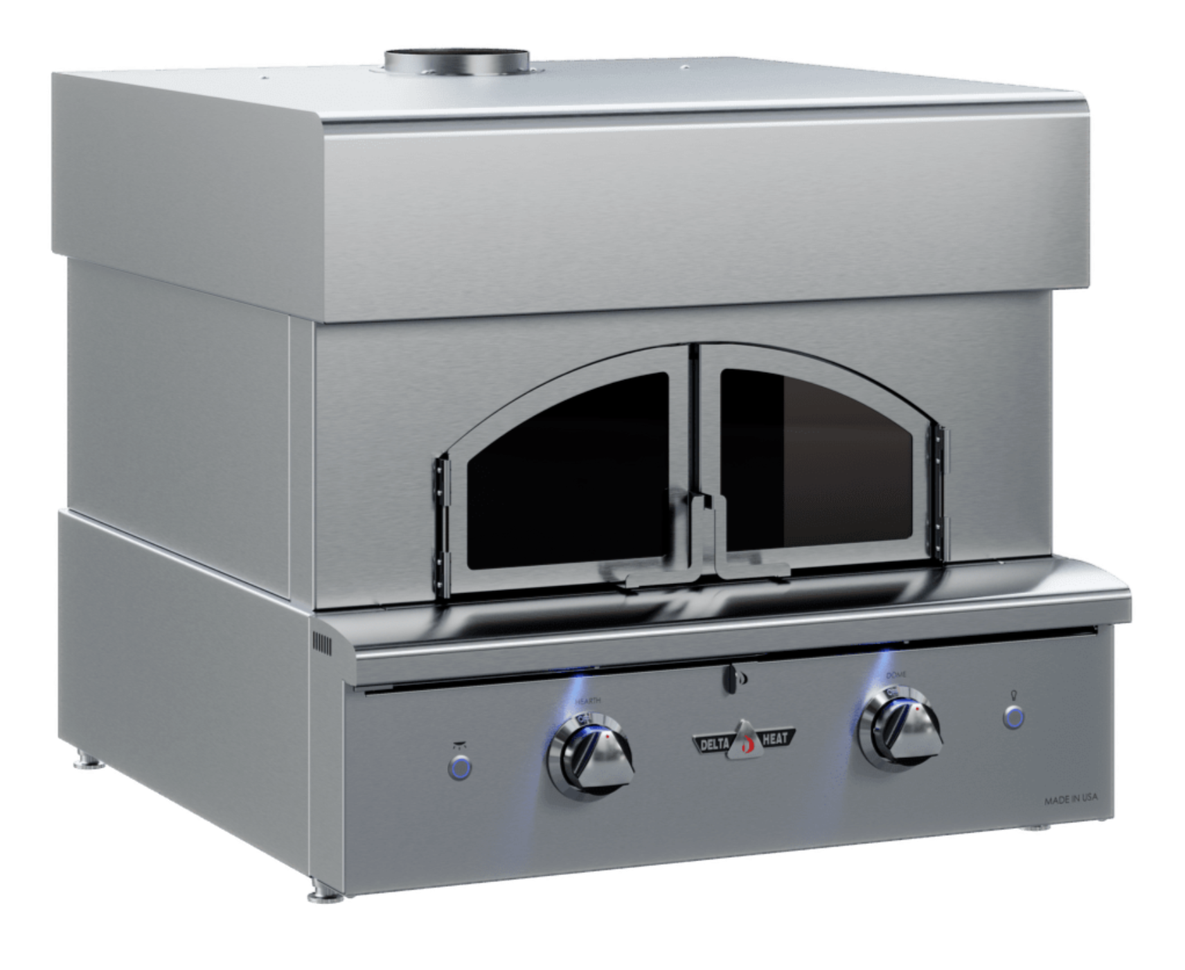Delta Heat Built In Pizza Oven - Propane - DHPO30BI-L