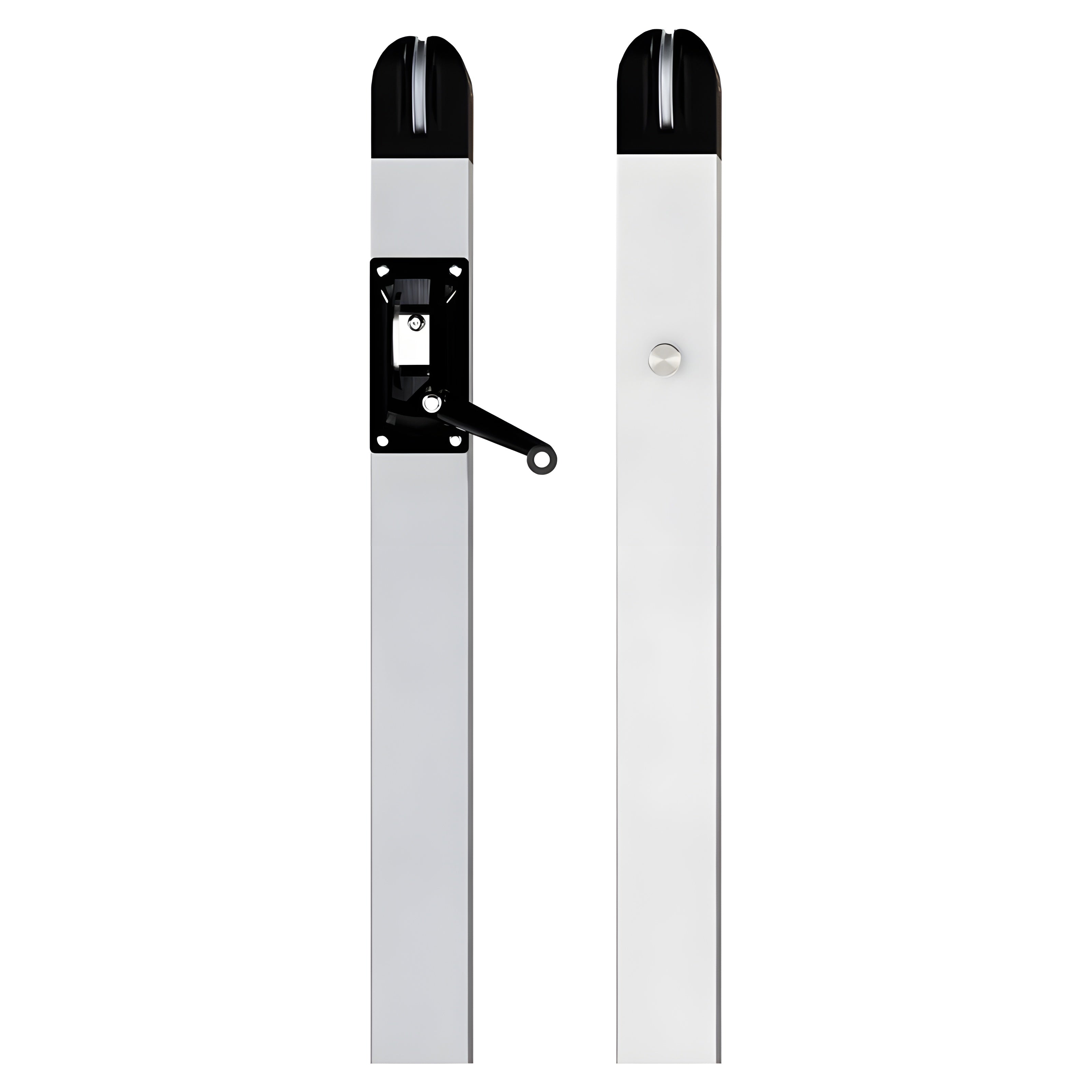 Dominator Square Heavy-Duty Inground Pickleball System - spb-ig22