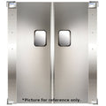 Curtron SPCD-20-AL-DBL-3648 36" x 47" Service-Pro Cafe Series 20 Swinging Door - CUSPCD20ALDBL3648
