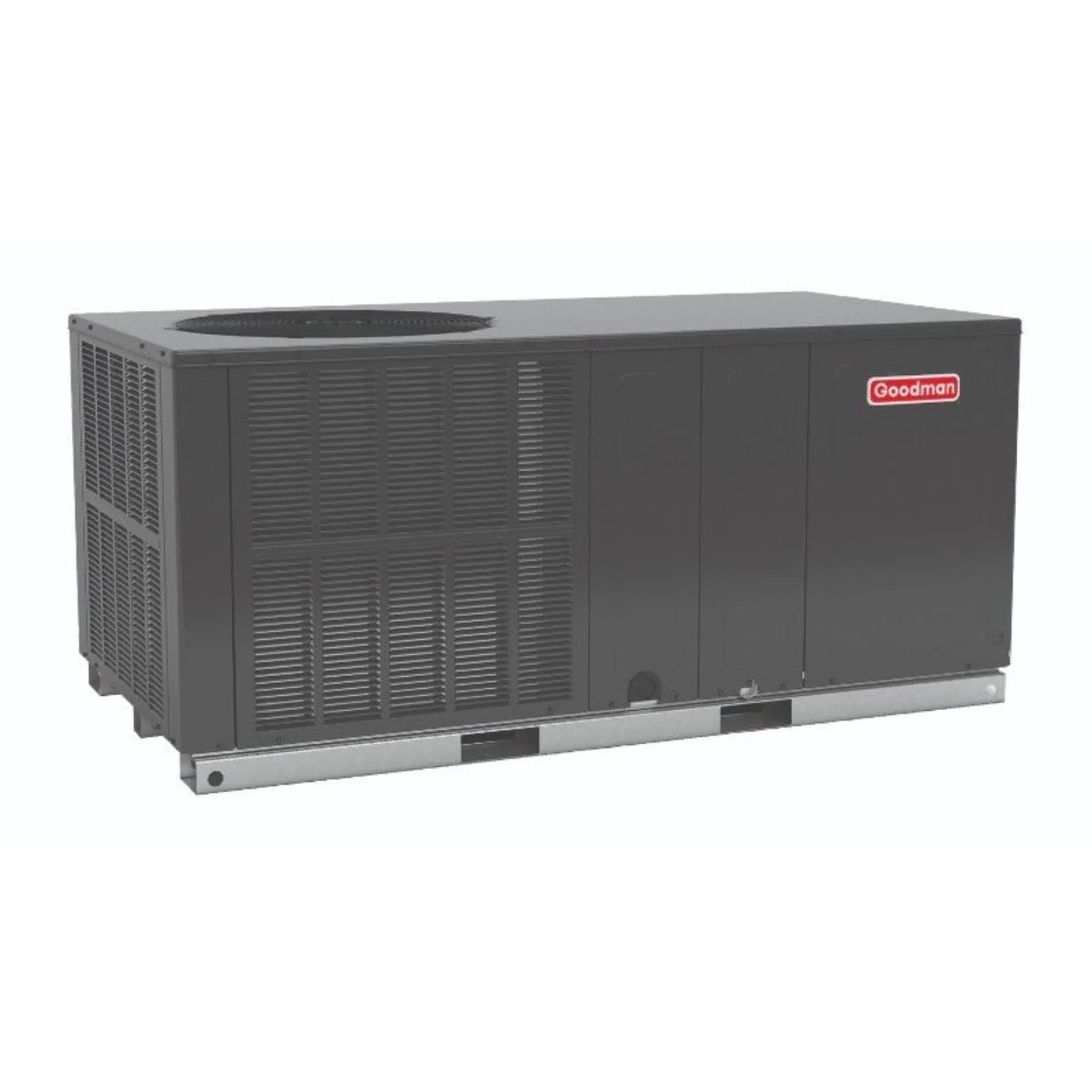 Goodman - 5 Tons/57,000 BTU Packaged Heat Pump Unit Dedicated Horizontal - SEER2 13.4 - Single Stage - 208V - R32