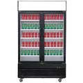 Chef AAA - TSM41R Commercial 47" 2 Glass Door Refrigerator 41.2 cu. ft. - TSM41R