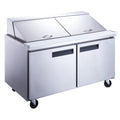 Chef AAA - TSP60M Commercial 60" 24 Pan Salad Sandwich Food Prep Table Refrigerator Mega Top - TSP60M