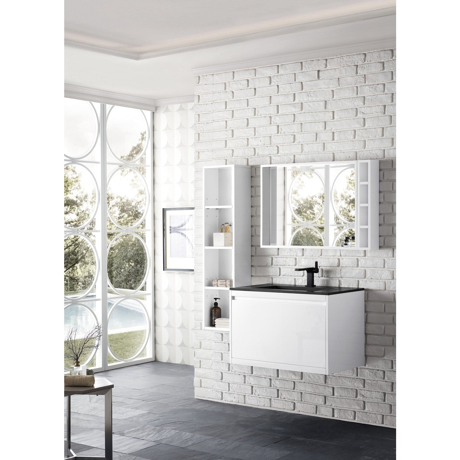 James Martin Vanities Milan 31.5" Single Vanity Cabinet - 801V31.5GWRGDCHB