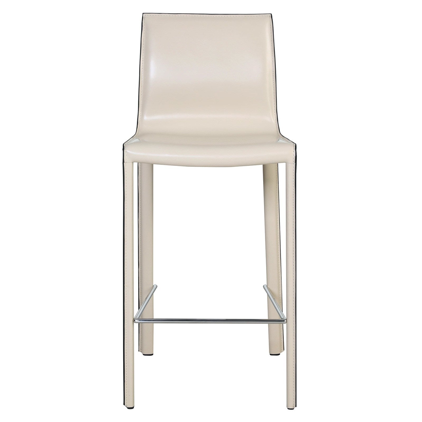 New Pacific Direct Gervin Recycled Leather Counter Stool, (Set of 2) -  448526R-98