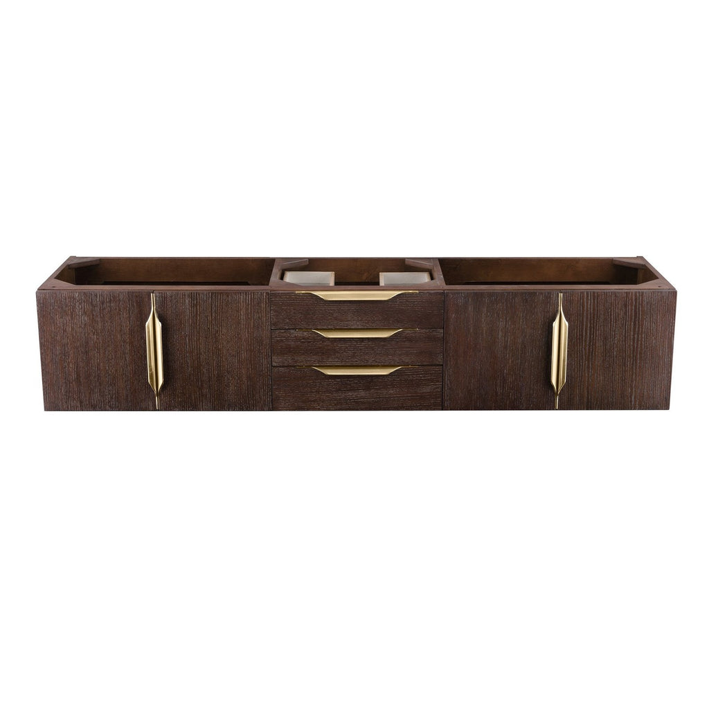 James Martin Vanities Mercer Island 72" Single Vanity - 389-V72S-AGR-G-DGG