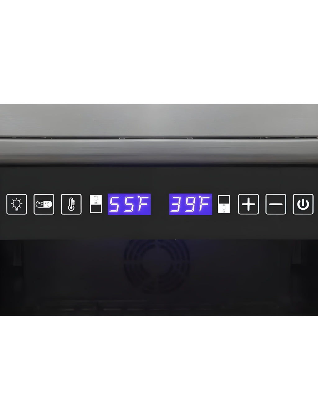 Vinotemp Dual-Zone Wine & Beverage Center - EL-100WBC-TS