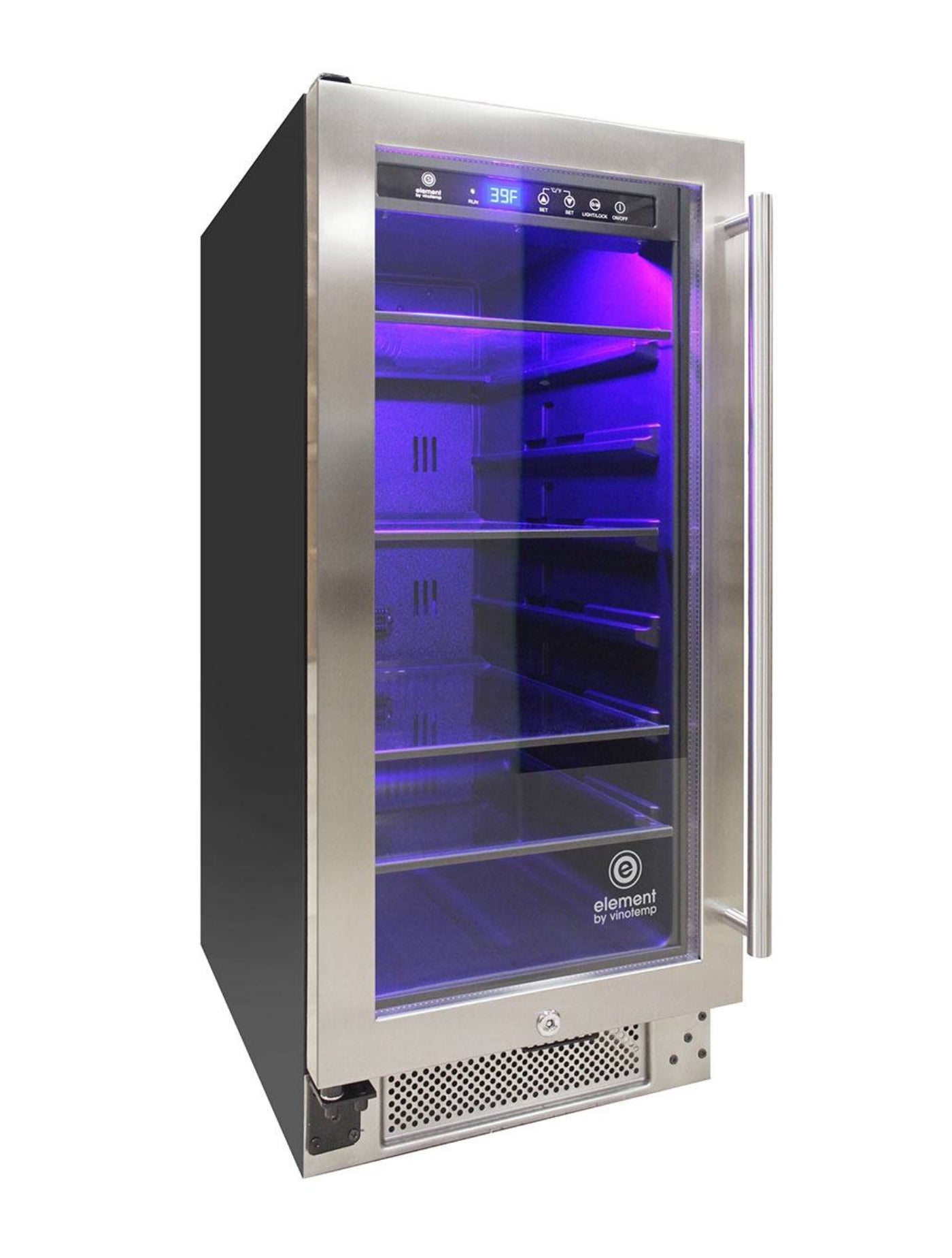 Vinotemp Connoisseur Series 33 Single-Zone Beverage Cooler (Left Hinge) - EL-33WCBC-L