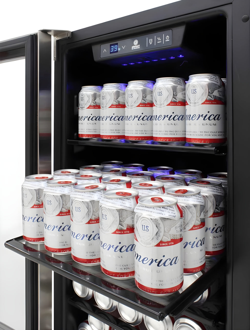 Vinotemp Connoisseur Series 40 Single Zone Beverage Cooler - EL-40WCBC