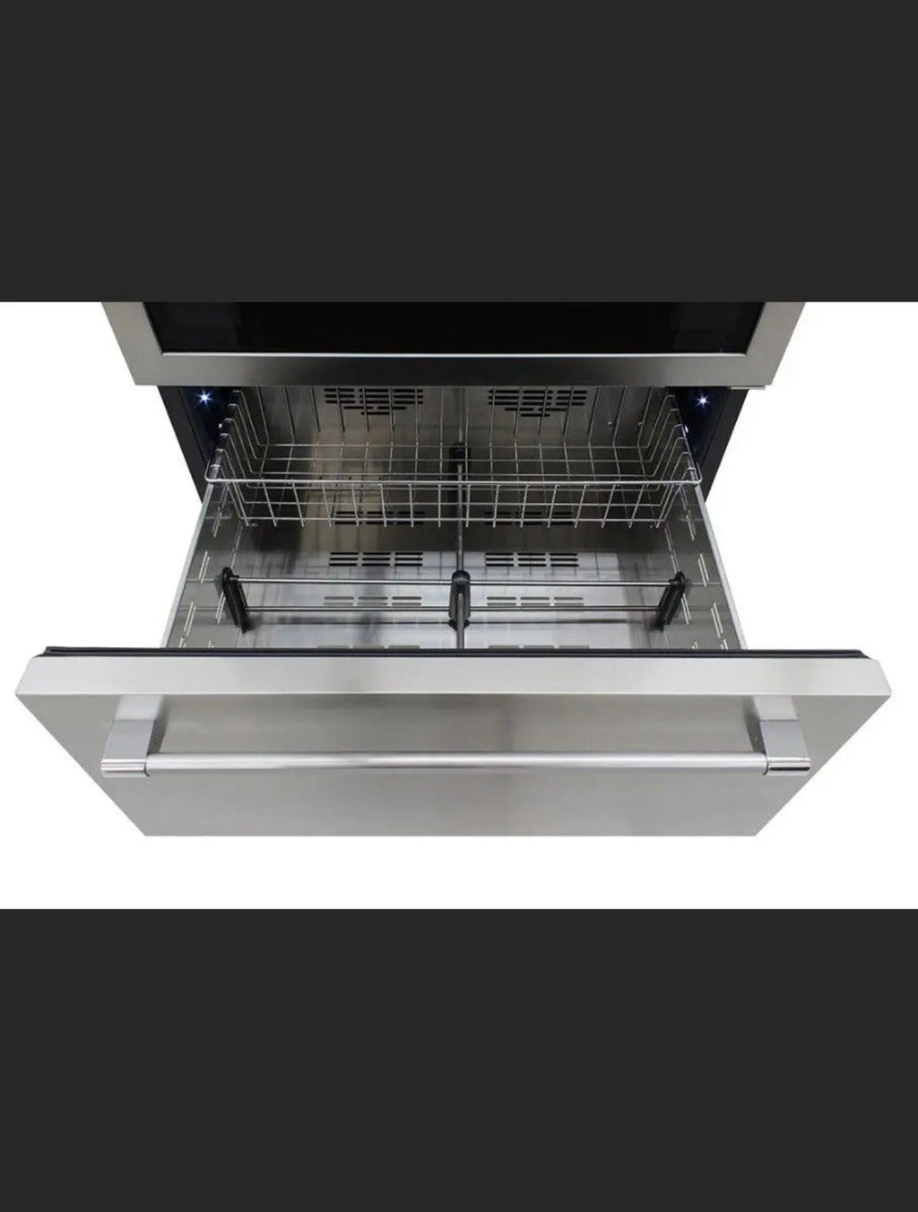 Vinotemp Wine Cooler & Drawer - EL-BWC30TB-S