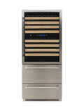 Vinotemp Wine Cooler & Drawer - EL-BWC30TB-S