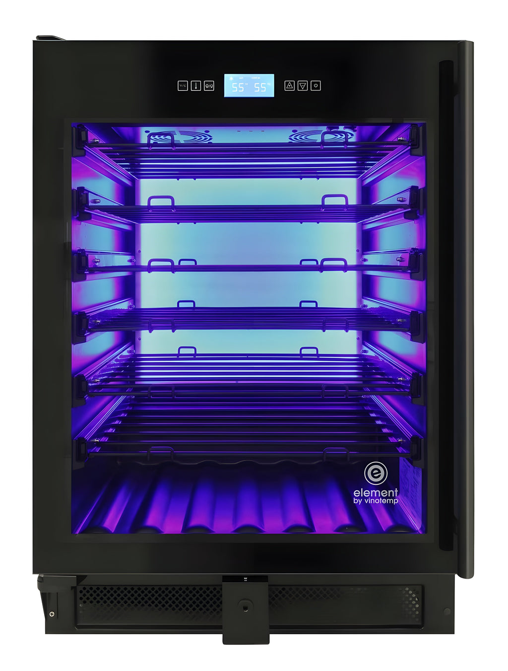 41-Bottle Single-Zone Wine Cooler (Black)  - EL-WCU103-02