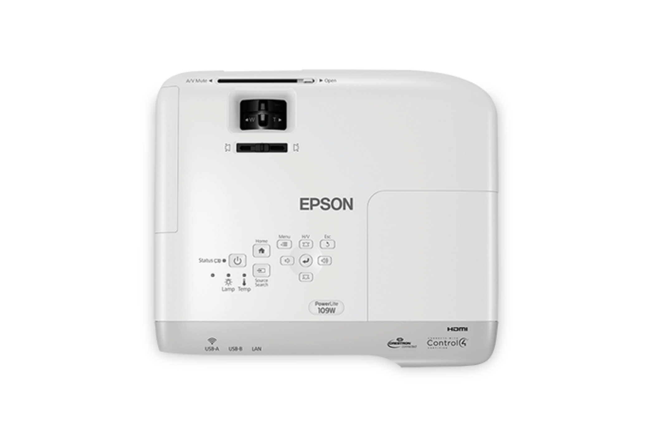 Epson PowerLite 109W 3LCD WXGA Projector - V11H861020