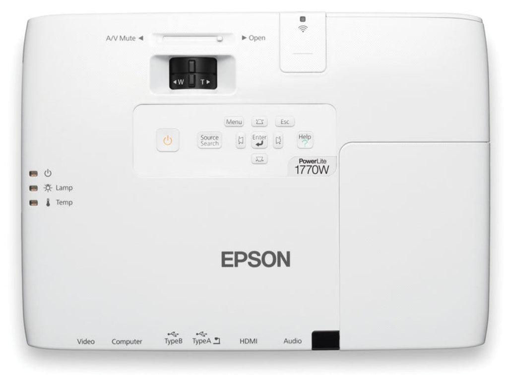 Epson PowerLite 1770W 3LCD Projector V11H362020 - V11H362020