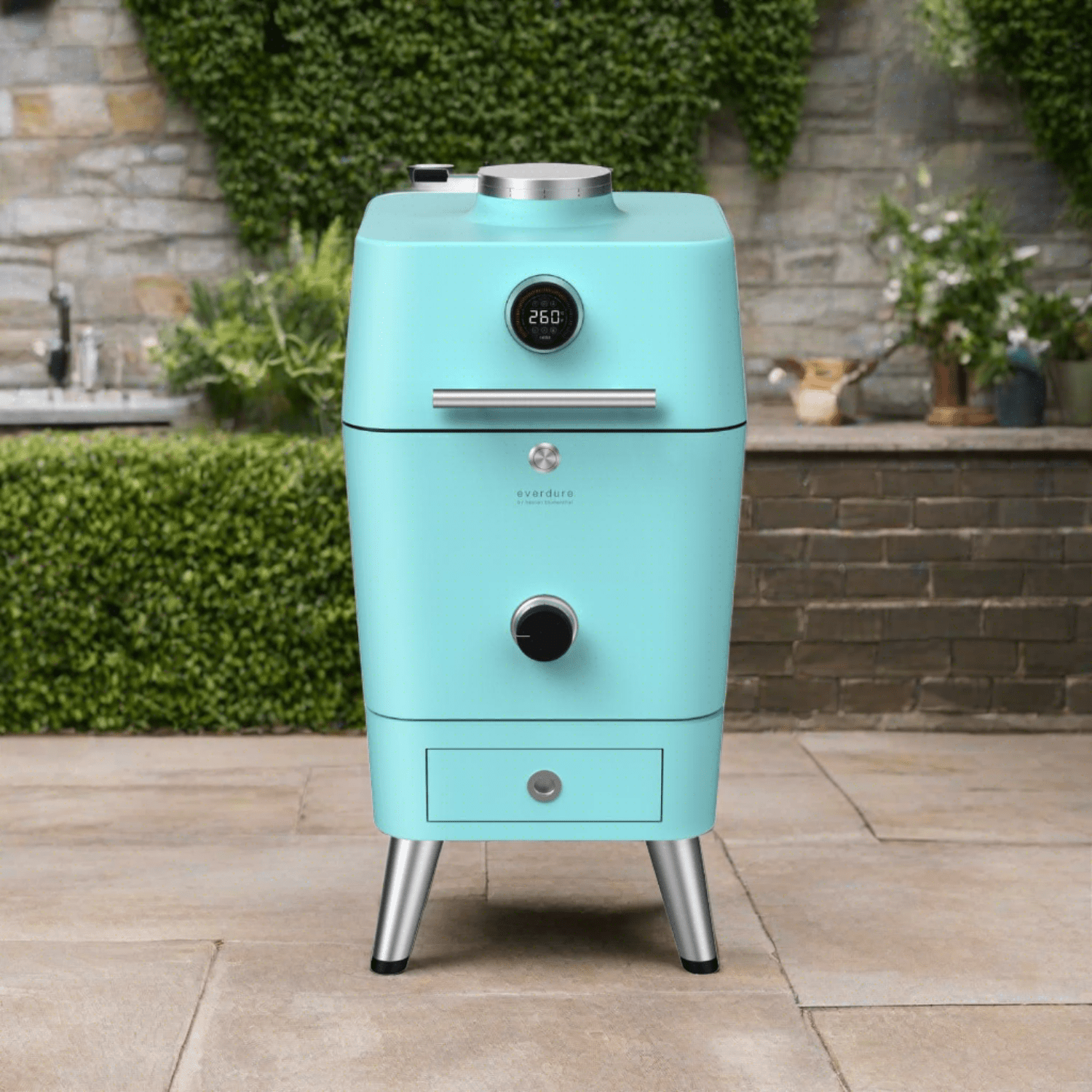Everdure By Heston Blumenthal 4K 21-Inch Charcoal Grill & Smoker  - CE4KMUS