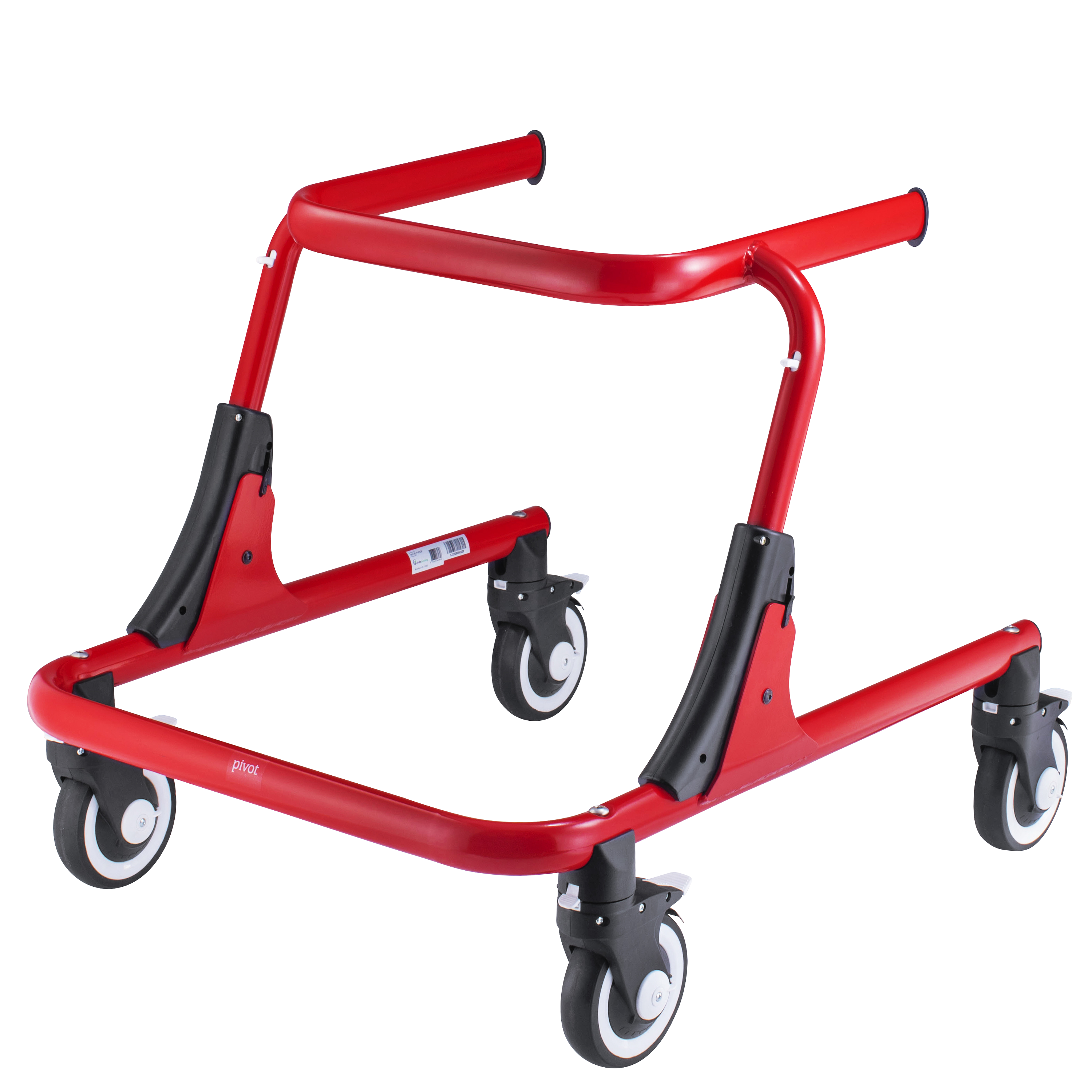 Tru Grit Pivot Gait Trainer Medium, Red - 1770265318193_76
