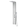 Tru Grit Govenor Series 64 in. Full Body Shower Panel with Heavy Rain Shower and Body Jet - 1770272585342_978