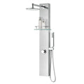 Tru Grit Coastal Series 44 in. 2-Jetted Full Body Shower Panel System with Heavy Rain Sho - 1770272572332_545