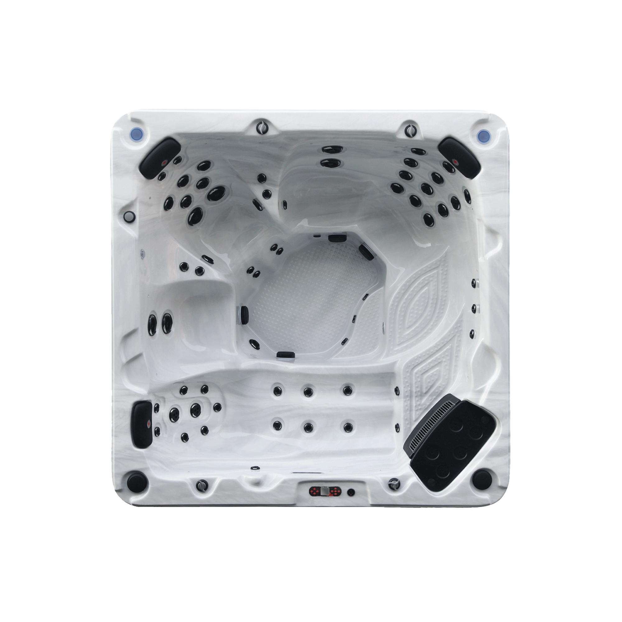 Char-Griller Niagara Falls 7-Person 60-Jet Hot Tub - SKU_1769842745698_596