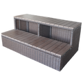 Tru Grit  Wicker Spa Step - 84in Spas - 1770270673612_758