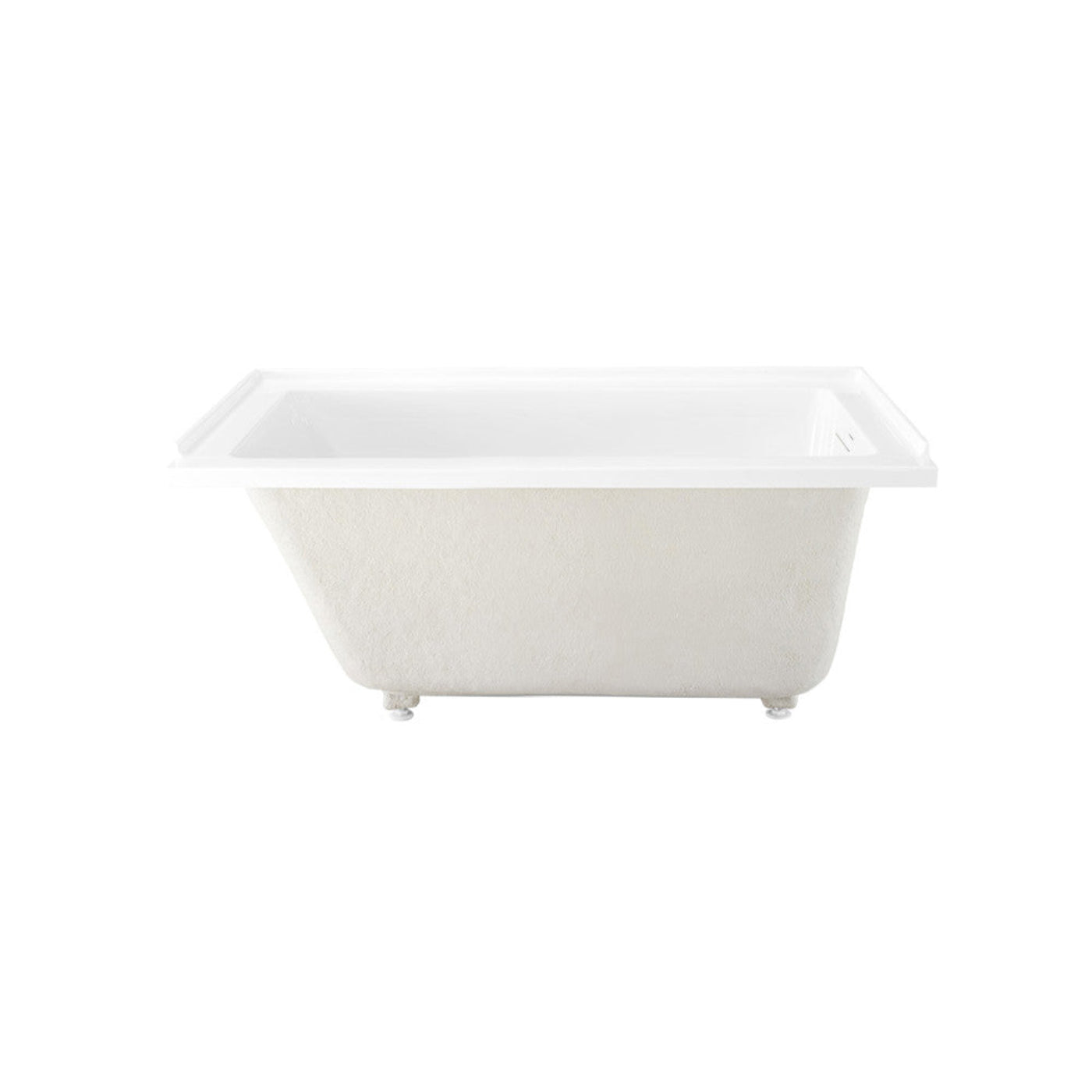 Char-Griller Voltaire 54 x 30 Left Drain Soaking Alcove Bathtub in Glossy White with Integrat - 1769840542238_130