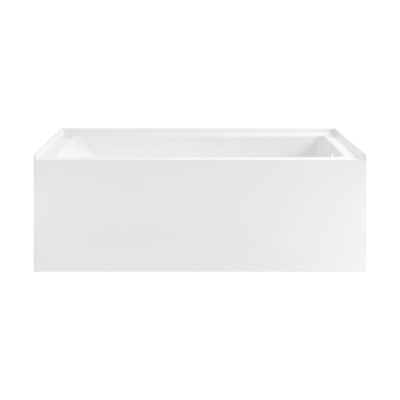 Char-Griller Voltaire 60" x 30" Left Drain Skirted Soaking Bathtub with Apron ADA Height in G - 1769834593246_440