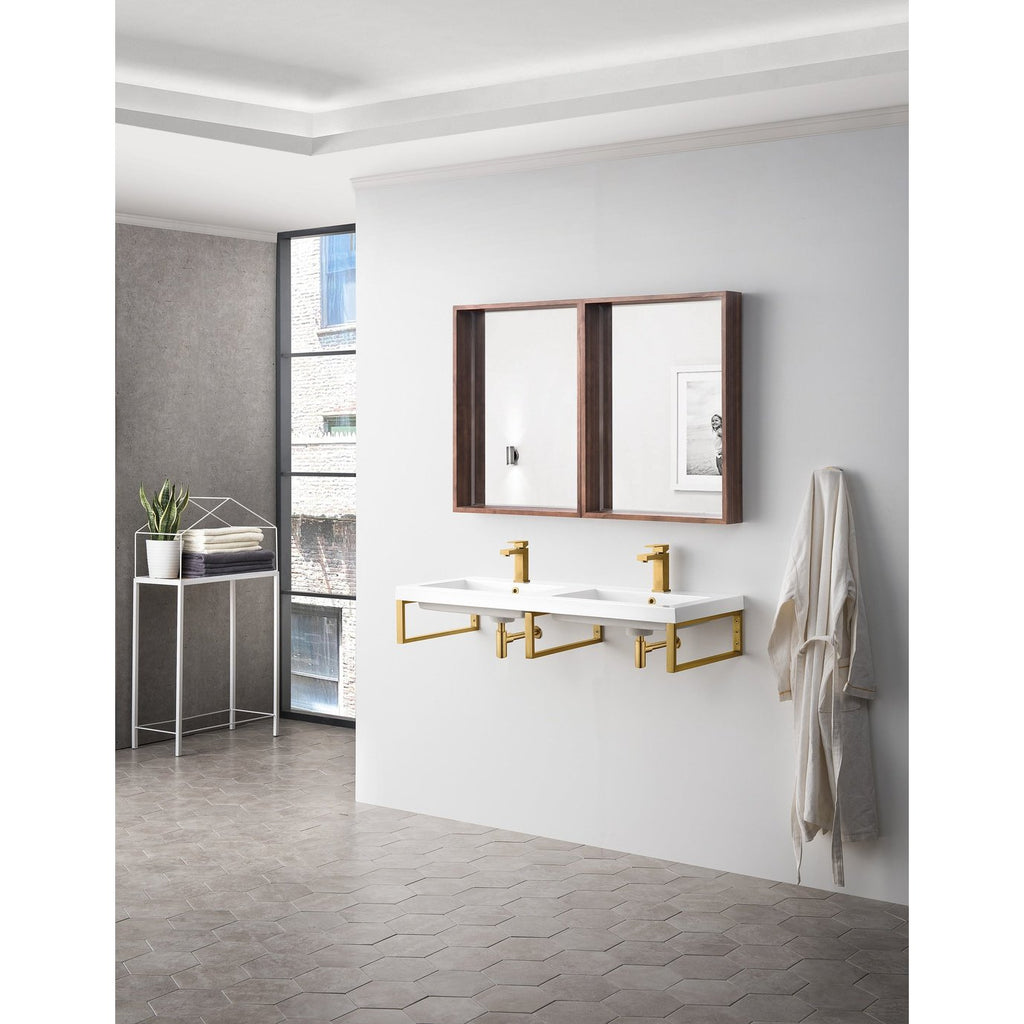 James Martin Vanities Three Boston 18" Wall Brackets - 055BK18BNK63WG2