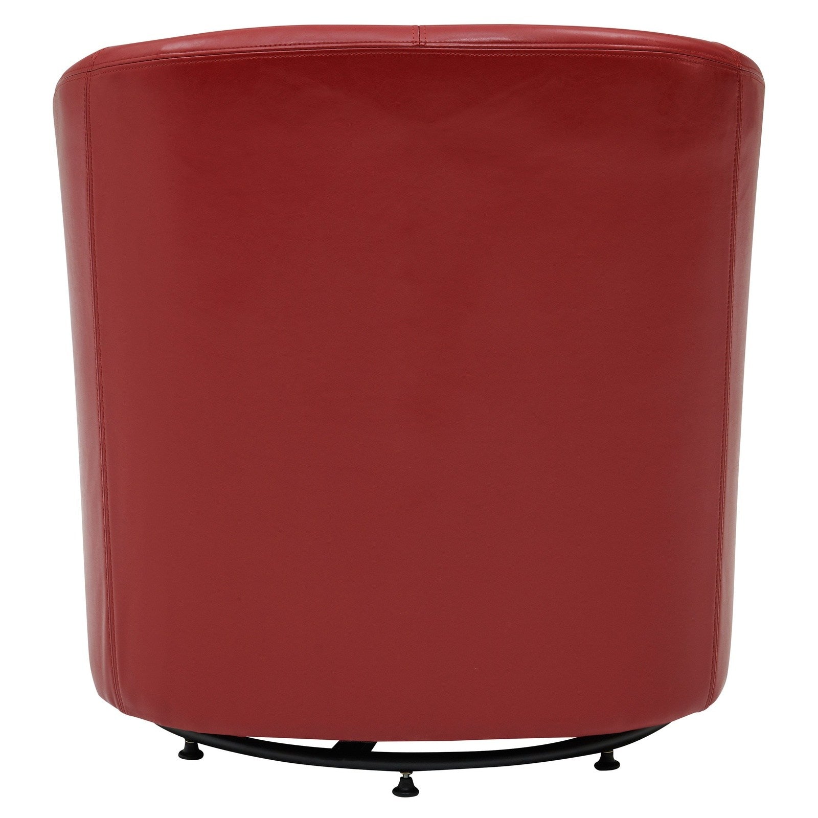 New Pacific Direct Hayden Swivel Bonded Leather Char  - 193012B-67