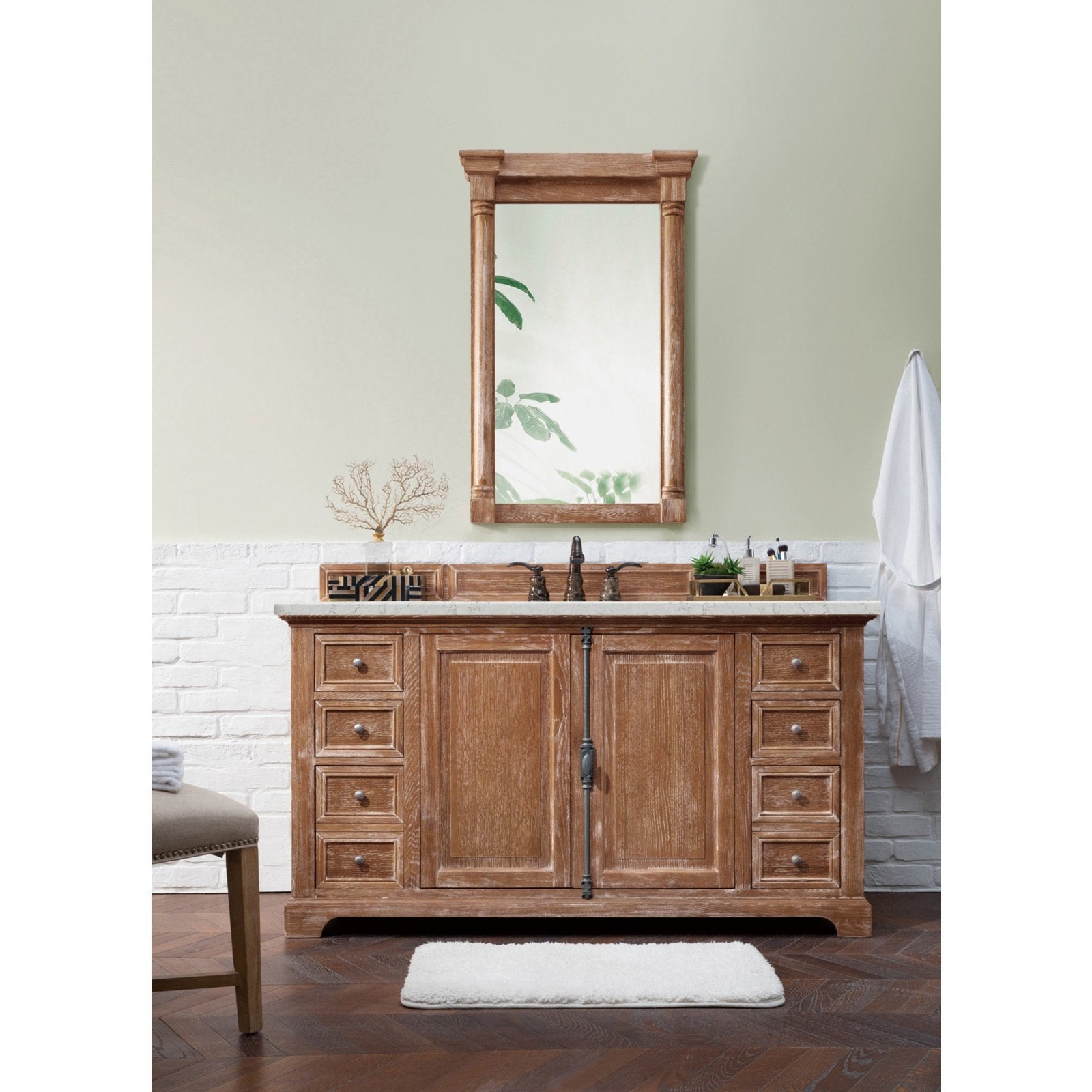 James Martin Vanities Providence 60" Single Vanity - 238-105-5311-3AF