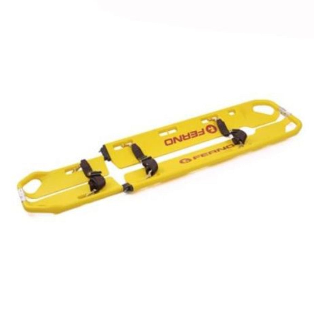 Ferno 65 Scoop EXL Stretcher with 430-P Black Restraints (3/Pack) - FNO-00065EXL