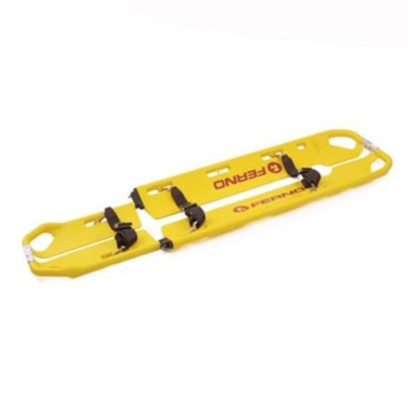 Ferno 65 Scoop EXL Stretcher with 430-P Black Restraints (3/Pack) - FNO-00065EXL