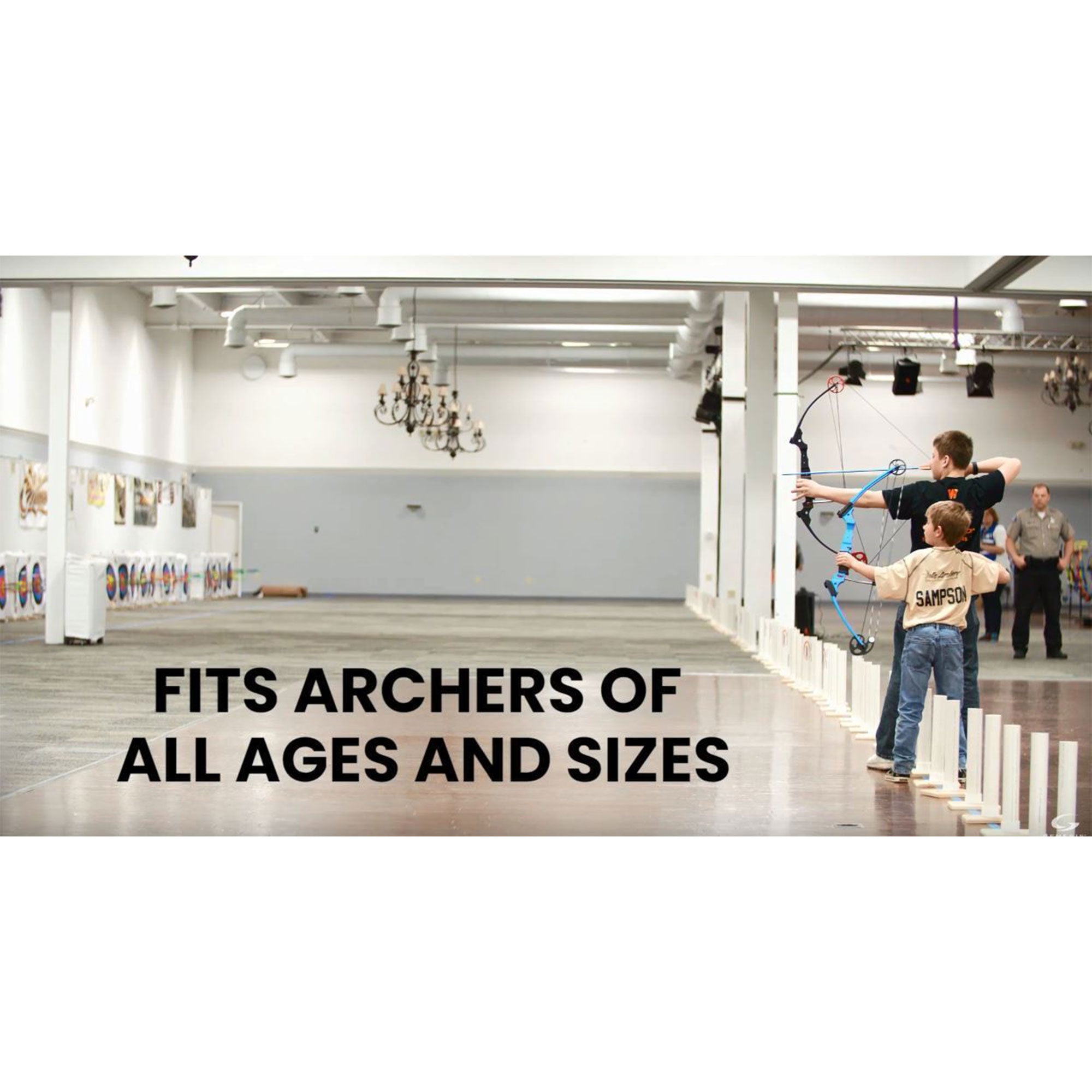 Genesis Archery Original Left Handed Compound Bow Archery Kit, Yellow (5 Pack) - 323641