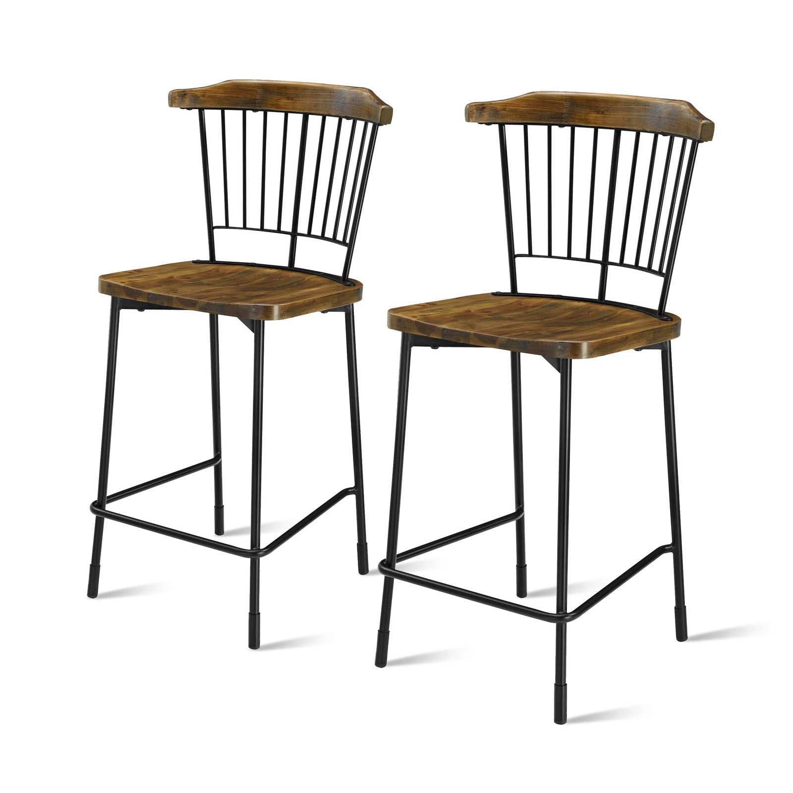 New Pacific Direct Greco Counter Stool, (Set of 2)  - 9300044