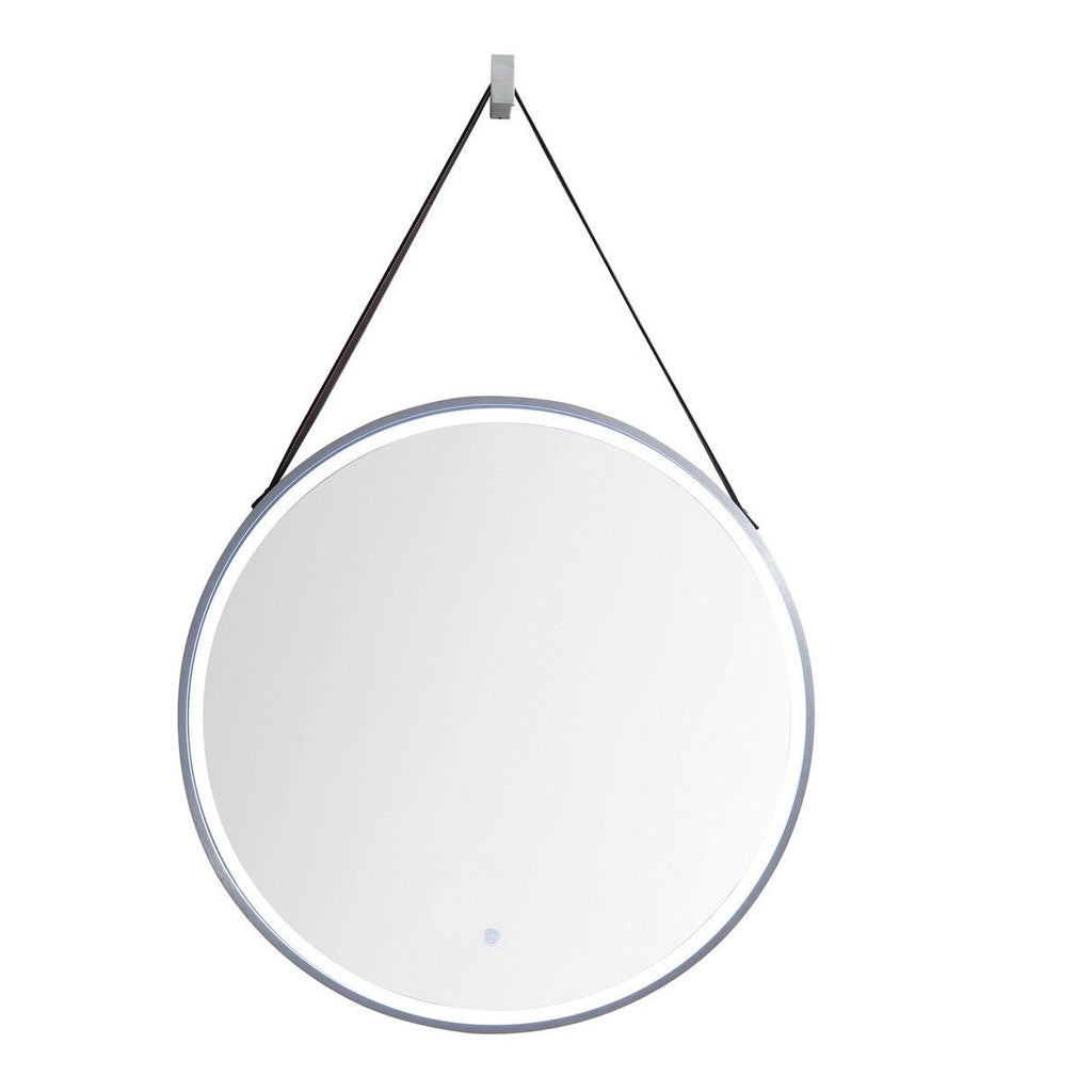 James Martin Vanities Annapolis 27.6" Round Anti-Fogging LED Mirror - 911-M27.6-BGD