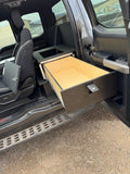 GOOSE GEAR Ford - F250-F550 - 2017-Present - 4th-5th Gen - Super Cab - without the center mounted B&O Subwoofer - Explore Series - Single Drawer Module - With Fitted Top Plate - 4112-GGR-SH