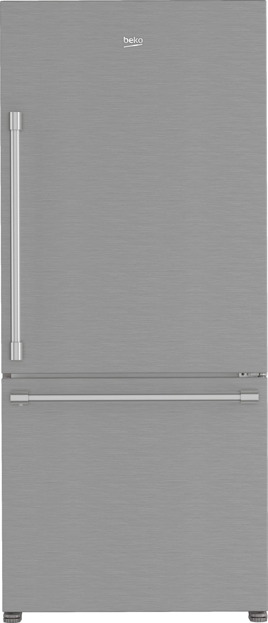 BEKO 30" Bottom Freezer Refrigerator with HarvestFresh in Stainless Steel - BFBD30216SS