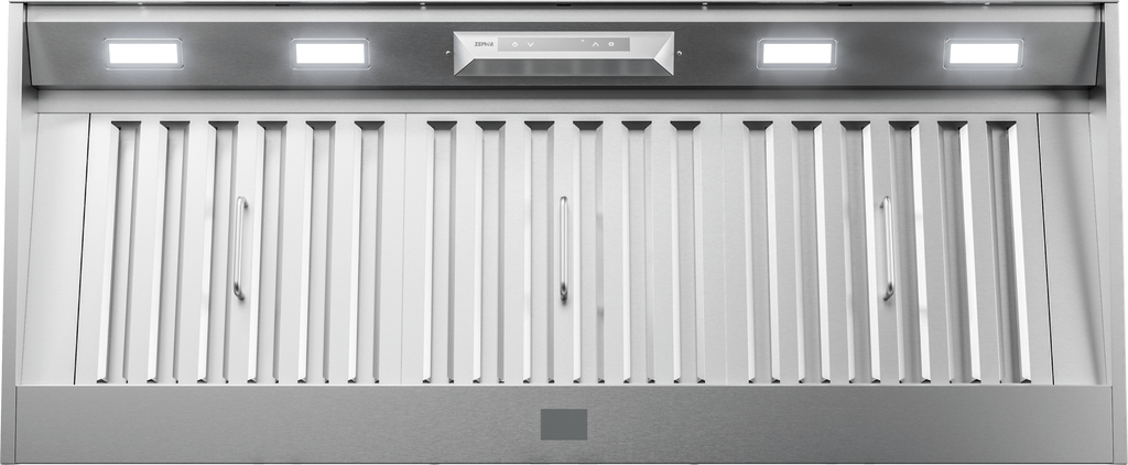 ZEPHYR Monsoon Connect, 48in, SS, LED, ACT in Stainless Steel - AK9446BS