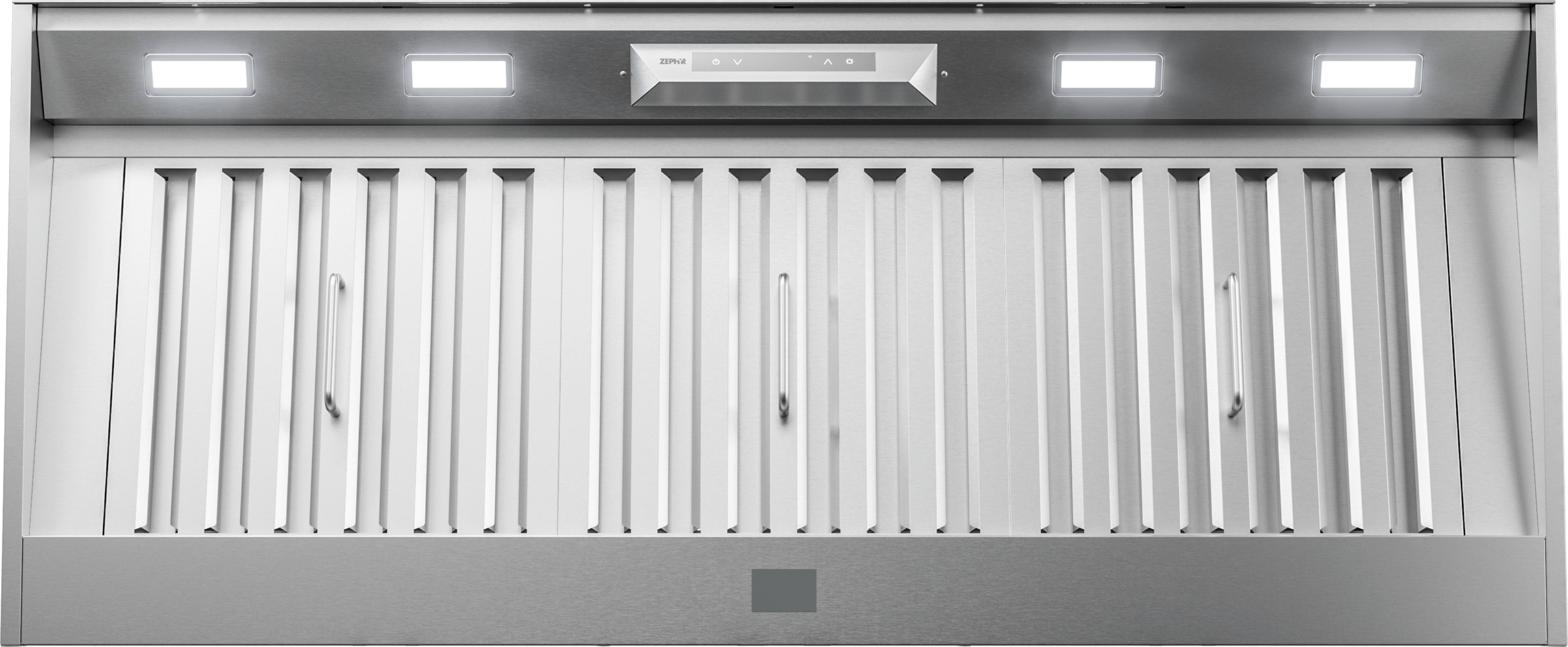 ZEPHYR Monsoon Connect, 48in, SS, LED, ACT in Stainless Steel - AK9446BS