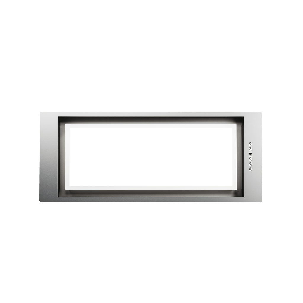 ZEPHYR Tornado Glo, 28in, SS, LED, ACT in Stainless Steel - AK8500AS