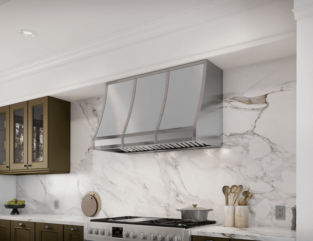 ZEPHYR Forte Wall Custom Hood, 48in, SS, BODY ONLY in Stainless Steel - CHFT48ASX
