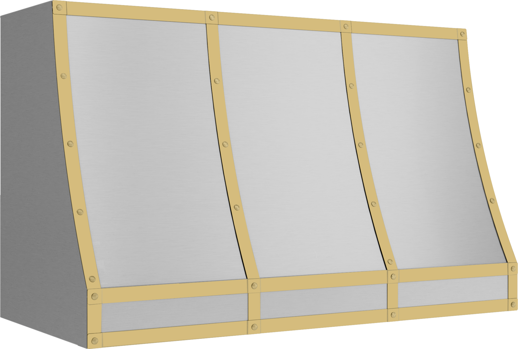 ZEPHYR Forte Hood Banding Kit, 48in, Satin Gold Gold - BKFT48ASG