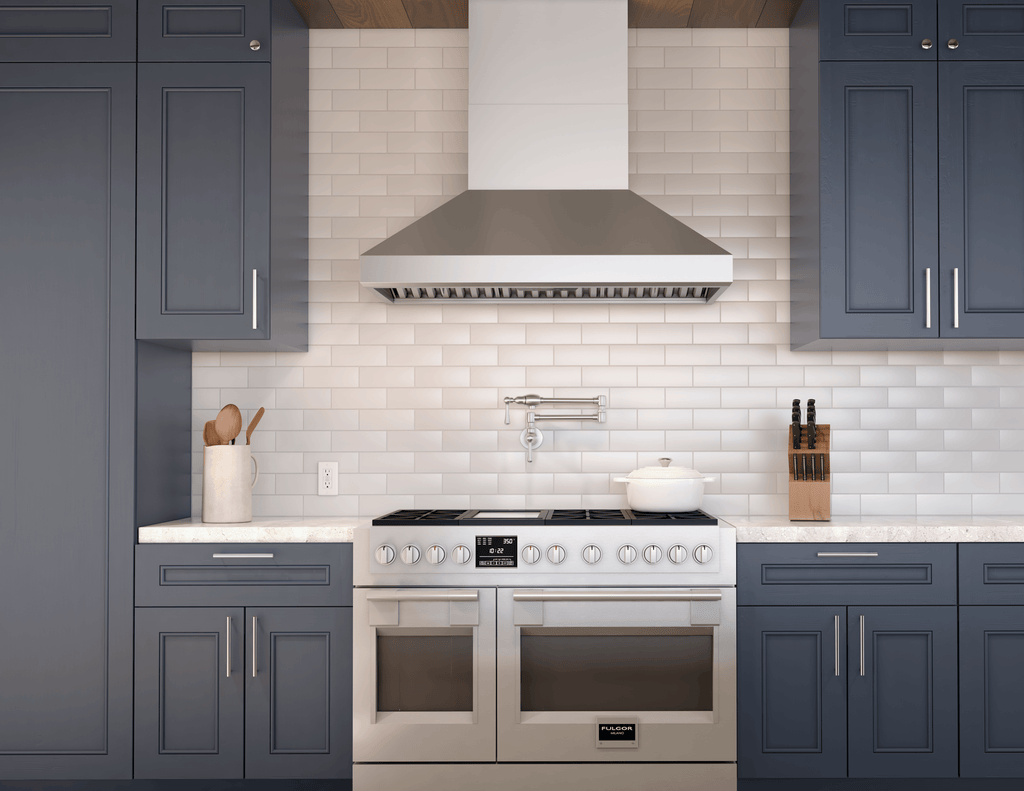 ZEPHYR Titan Wall, 36in, SS, PowerWave, 750 CFM w/ACT Stainless - AK7636BS