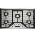 MONOGRAM Monogram 36" Deep-Recessed Gas Cooktop in Stainless Steel - ZGU36ESLSS